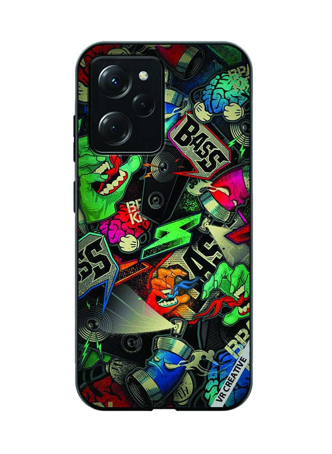 VR CREATIVE Protective Case Cover For Xioami Pcoo X5 Pro Bass Design Multicolour - Image 1