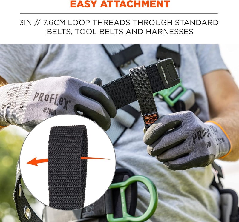 Ergodyne Ergodyne Squids 3171 Tool Belt Loop Attachment for Tool Tethering 5lbs  - Image 3