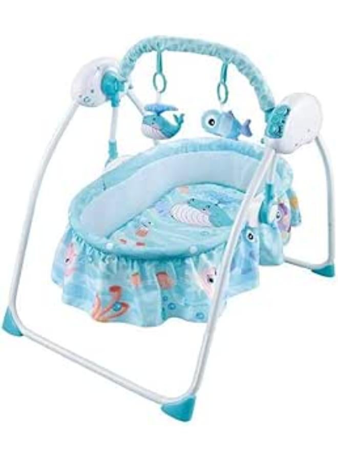 كول بيبي سرير هزاز كهربائي من كول بيبي مع ناموسية