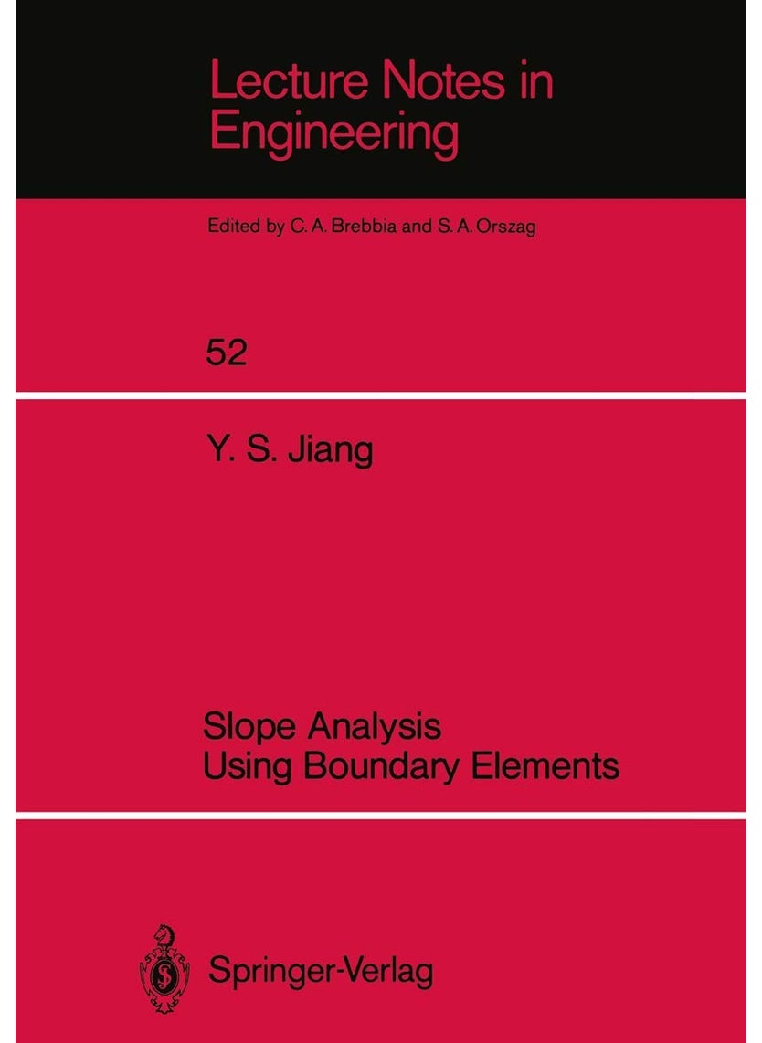 Slope Analysis Using Boundary Elements 