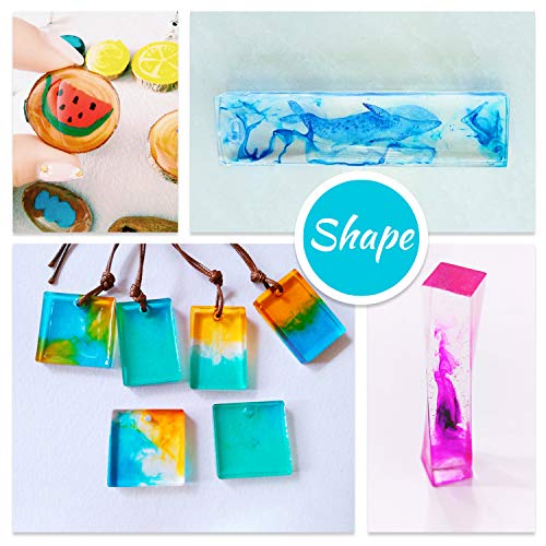 Limino Epoxy Resin Pigment - 15 Color Liquid Epoxy Resin Dye - Highly Concentrated Epoxy Resin Colorant for Resin Coloring Art, DIY Jewelry Making Supplies - AB Resin Coloring for Paint, Crafts - 10ml Each - Image 3