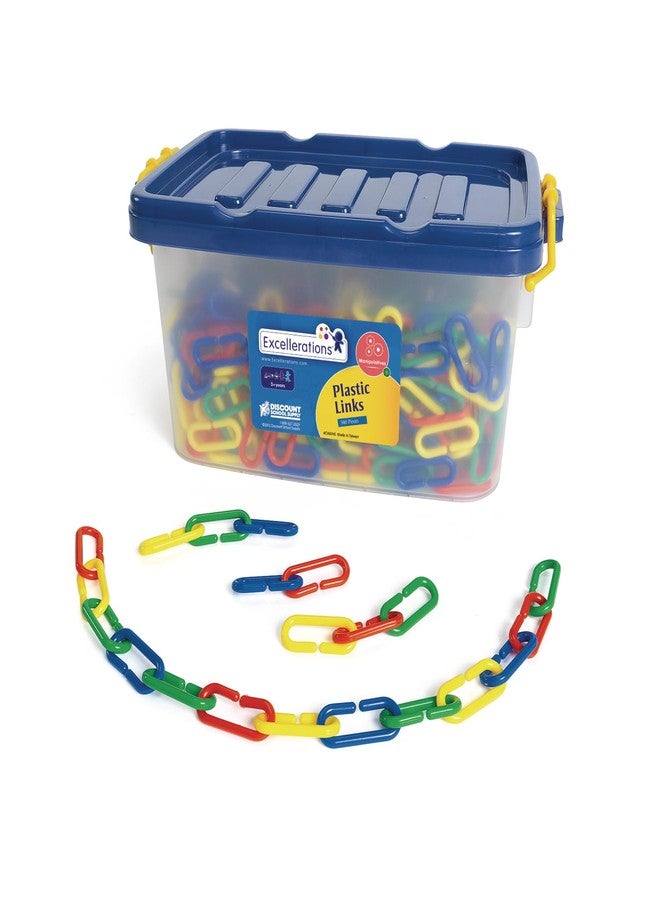 Excellerations Plastic Links 500 Pieces Interactive Toy for Kids - Image 1