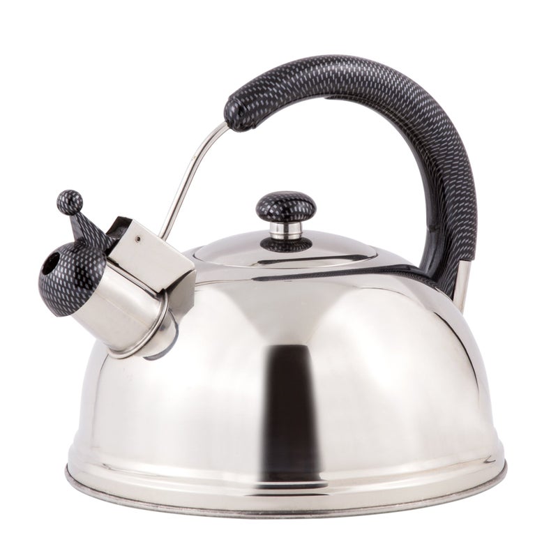 Creative Home 27 Qt 304 Stainless Steel Whistling Tea Kettle Polished DomeStyle Water Boiler with HeatResistant Cobra Handle and Loud Steam Signal Stylish StoveTop Accessory and Gift - Image 2