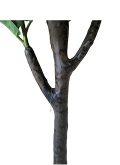 Garden Oasis Landscaping Artificial Fiddle Leaf Fig Tree/Faux Ficus Lyrata for Home Office Decoration, 160cm Tall, Plastic Pot  - Image 2