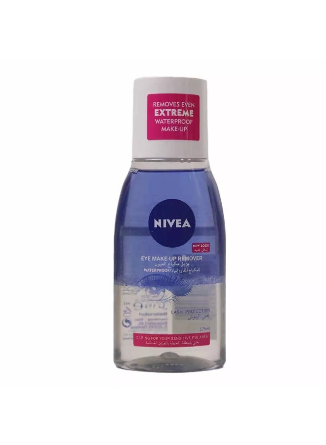 Nivea Natural Fairness Eye Makeup Remover, Even Tone Complex and Vitamin C, 125ml - Image 1