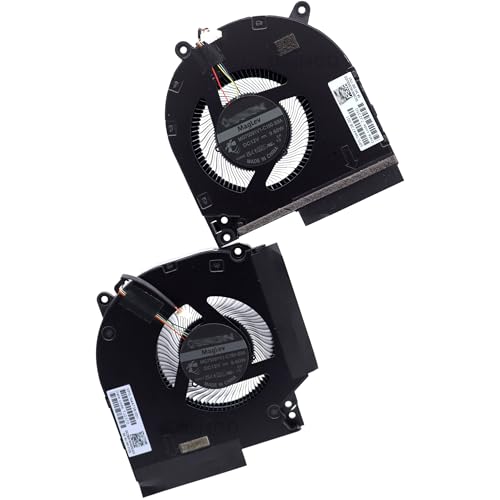 Deal4GO 80W 12v CPU GPU Graphics Cooling Fan N44738001 Replacement for HP Victus 16R 16S 16WD 16XD 16AE 16R0073CL 16WD0013DX - Image 1