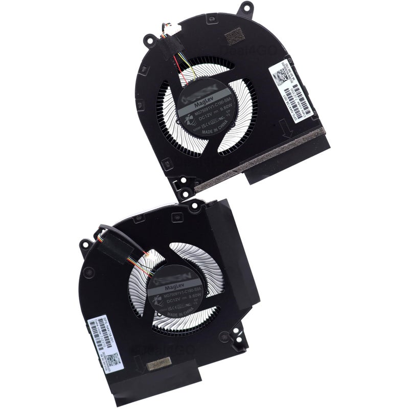 Deal4GO 80W 12v CPU GPU Graphics Cooling Fan N44738001 Replacement for HP Victus 16R 16S 16WD 16XD 16AE 16R0073CL 16WD0013DX - Image 2