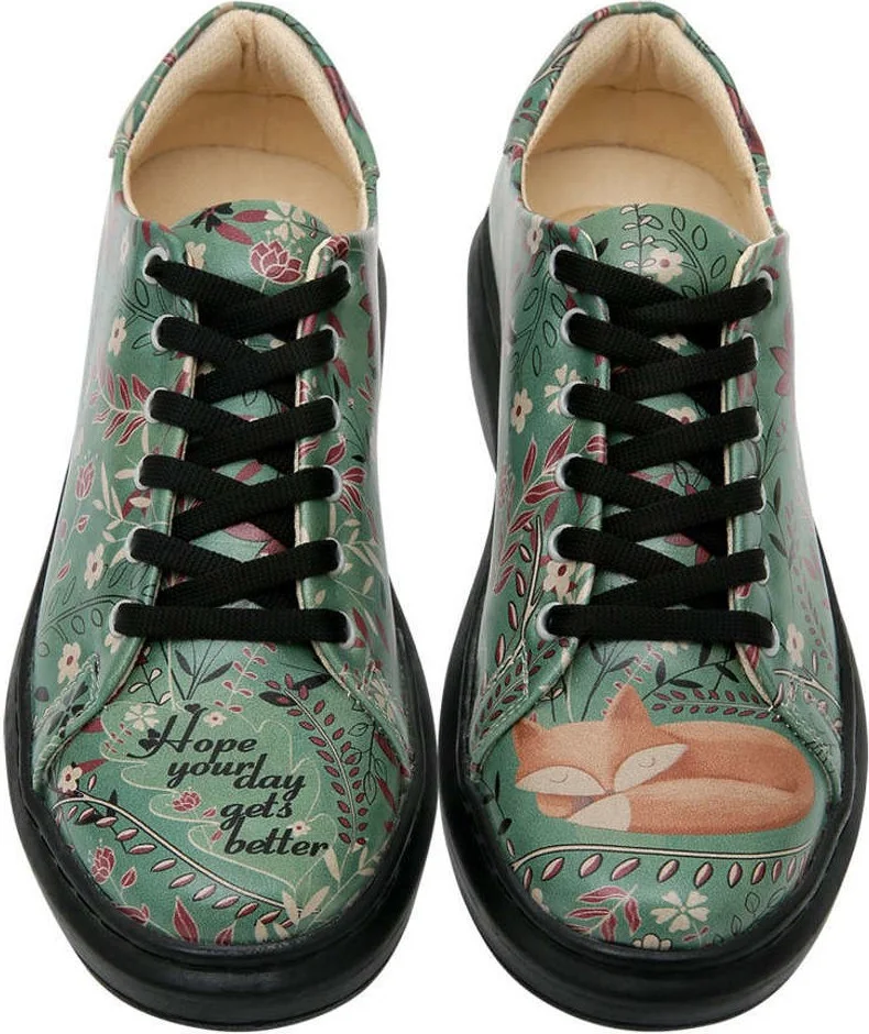 Dogo Myra Women's Shoes Design Printed Vegan Spirit animal