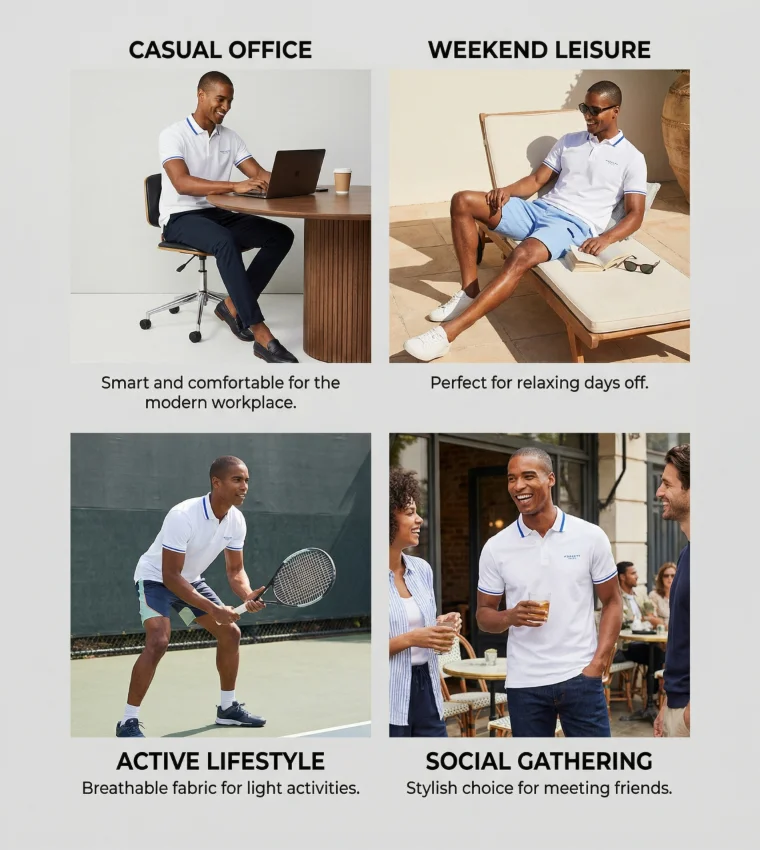Hackett  HACKETT SPORT CLASSIC FIT POLO for Men | Best Price UAE