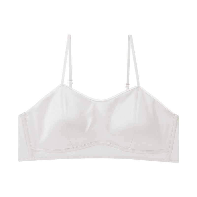 Tangge 24 Silk Satin Bustier Ultrathin Luxury Lingerie Champagne - Image 2