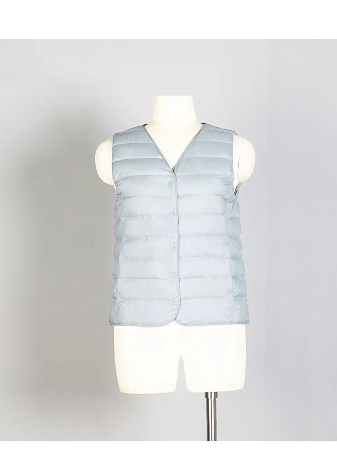 Loquat Autumn Winter Women's Fashion Sleeveless Warm Vest 