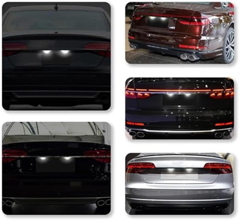 Wivplex 2pcs Number Plate Light for Various Audi Models - Image 5