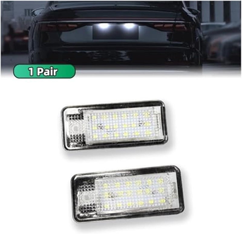 Wivplex 2pcs Number Plate Light for Various Audi Models - Image 3