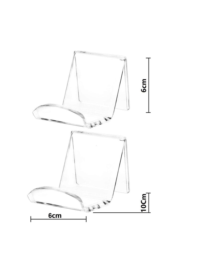 Wall Mount Sort and Organization Universal Controller Stand Holder with Cable Clips for Game Headset for PS4/PS5 (Pack of 2) - Image 2