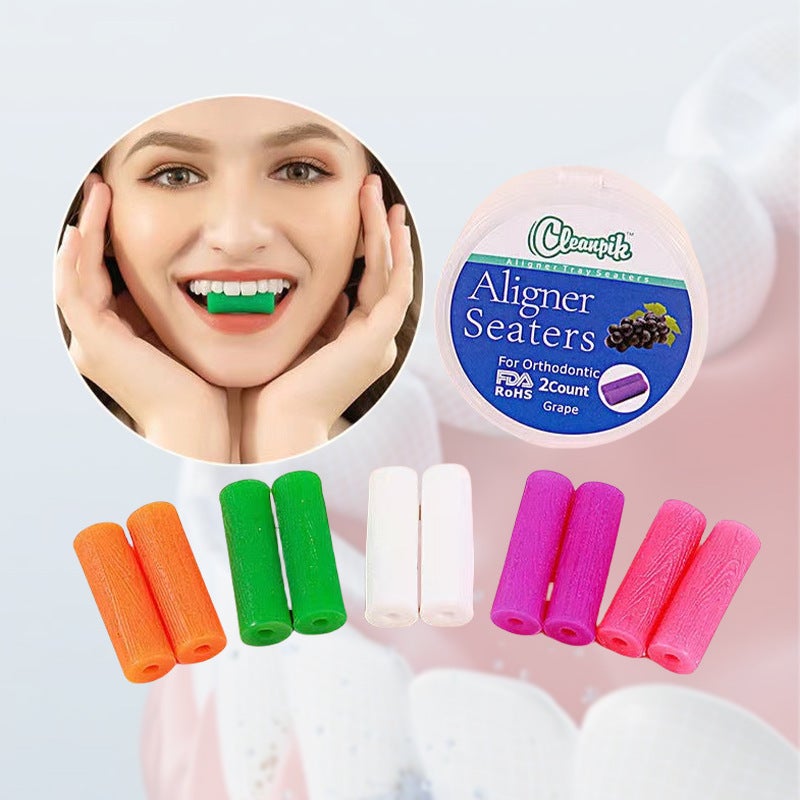 Cleanpik Dental Chewable Orthodontic Appliance For Chewing, Braces, Face Shaping, Invisible Stick For Auxiliary Teeth Grinding, Invisible Correction - Image 2