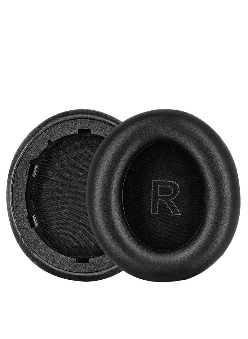 Earpads Cushions for Anker Soundcore Headphones Q30 and Anker Q35, Life Q30 Earpads Ear Cushions with Protein Leather Skin and Memory Foam (Black) - Image 1