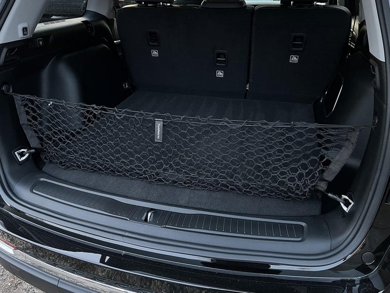 Envelope Style Elastic Trunk Mesh Cargo Net for Jeep Grand Cherokee 5 Seats 2022-2024 - Premium Trunk Organizer and Storage - Luggage Net for SUV - Best Car Organizer for Jeep Grand Cherokee - Image 4