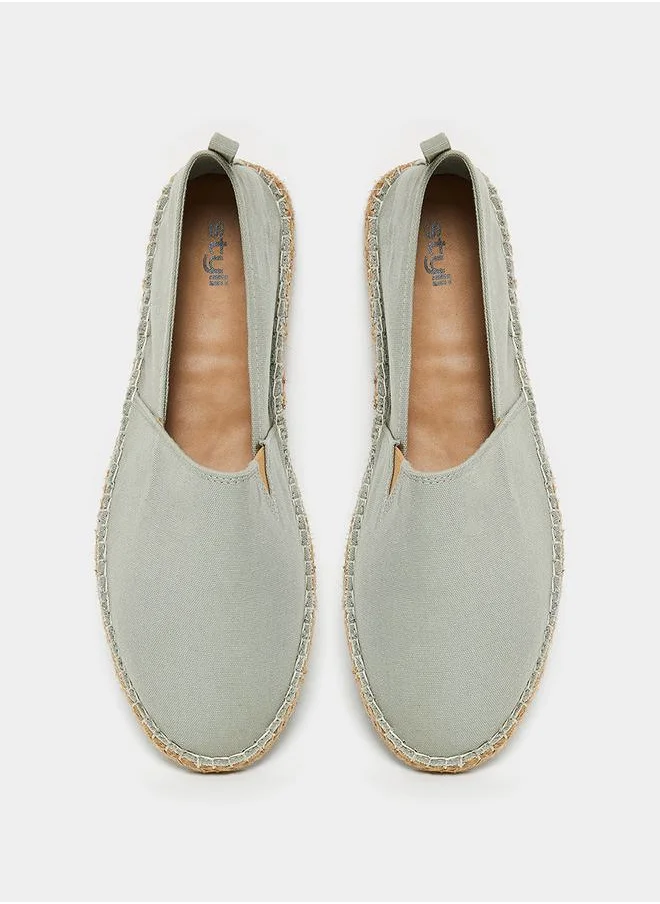 ستايلي Solid Canvas Espadrilles
