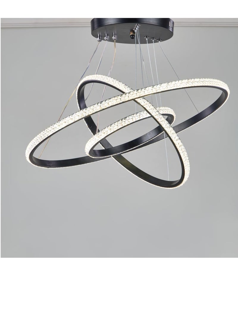 Almaza Olinda LED Adjustable Ceiling Chandelier Light, 50 cm x 50 cm Size,  - Image 3