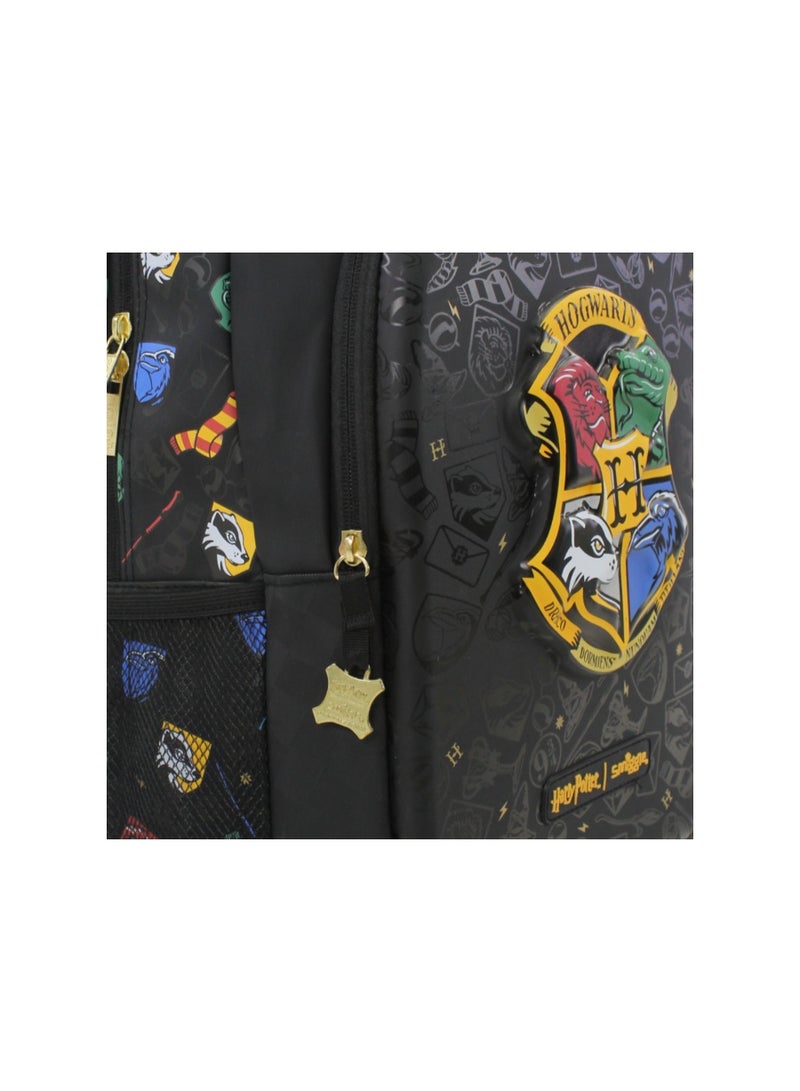 Smiggle Backpack Hogwarts Harry Potter Design 17 Inches – Black - Image 3