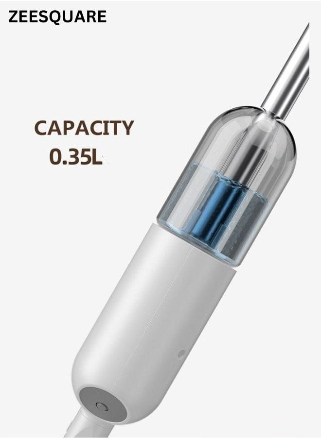 360° Rotating Spray Mop with Refillable Bottle - Lightweight Flat Mop for Wet & Dry Cleaning, 1 Washable Microfiber Pads, 350ml Tank, Quick-Drying, Perfect for All Type Of Surface