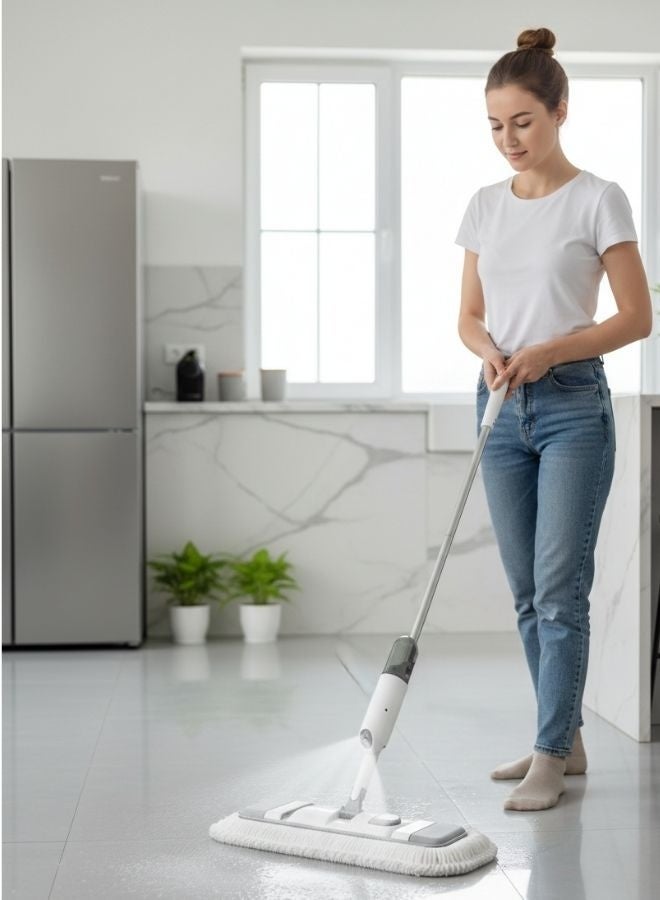 ZEESQUARE 2025 Improved Version – Premium Spray Mop for Floor Cleaning | Anti-Leak Bottle | Microfiber Pad | Fast Cleaning - Image 2