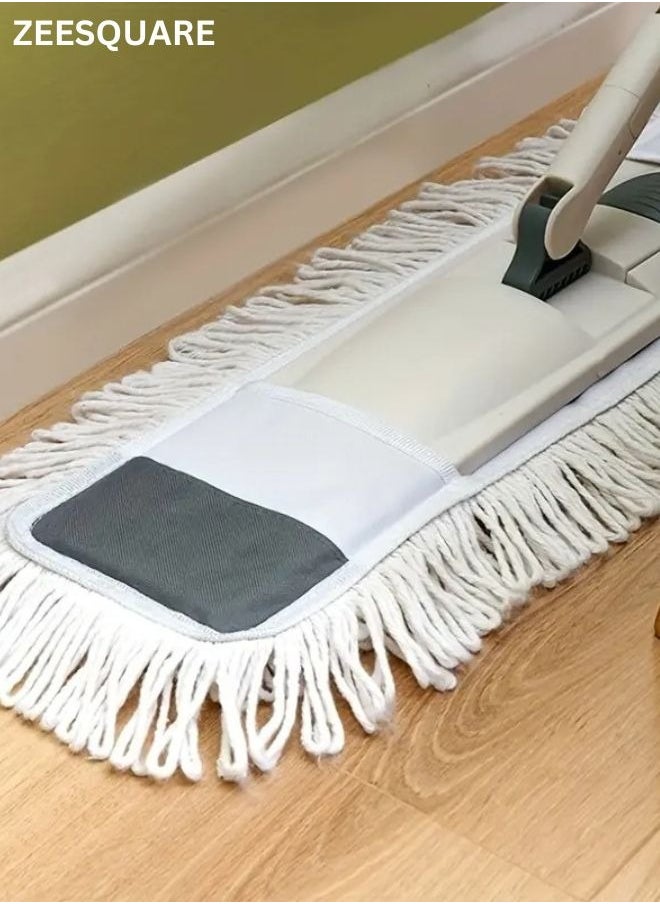 ZEESQUARE - 360° Rotating Spray Mop with Refillable Bottle - Lightweight Flat Mop for Wet & Dry Cleaning, 1 Washable Microfiber Pads, 350ml Tank, Quick-Drying, Perfect for All Type Of Surface - Image 1