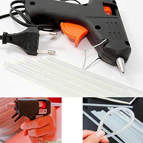 Invento 40W Electric Heating Hot Melt Glue Gun with 5pcs 11mm Adhesive Glue Stick Hot Trigger Repair Tool - Image 2