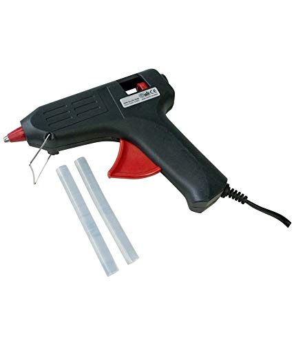 Invento 40W Electric Heating Hot Melt Glue Gun with 5pcs 11mm Adhesive Glue Stick Hot Trigger Repair Tool - Image 3