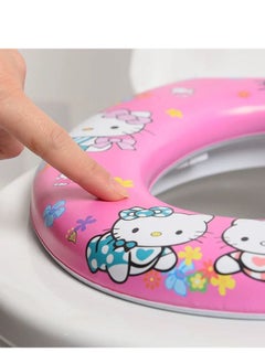 Generic Toilet Training Toilet Padded Toilet Seat For Toddlers, Anti-Slip Design, Weight 35Kg  - Image 1