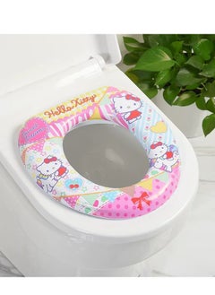 Generic Toilet Training Toilet Padded Toilet Seat For Toddlers, Anti-Slip Design, Weight 35Kg  - Image 2