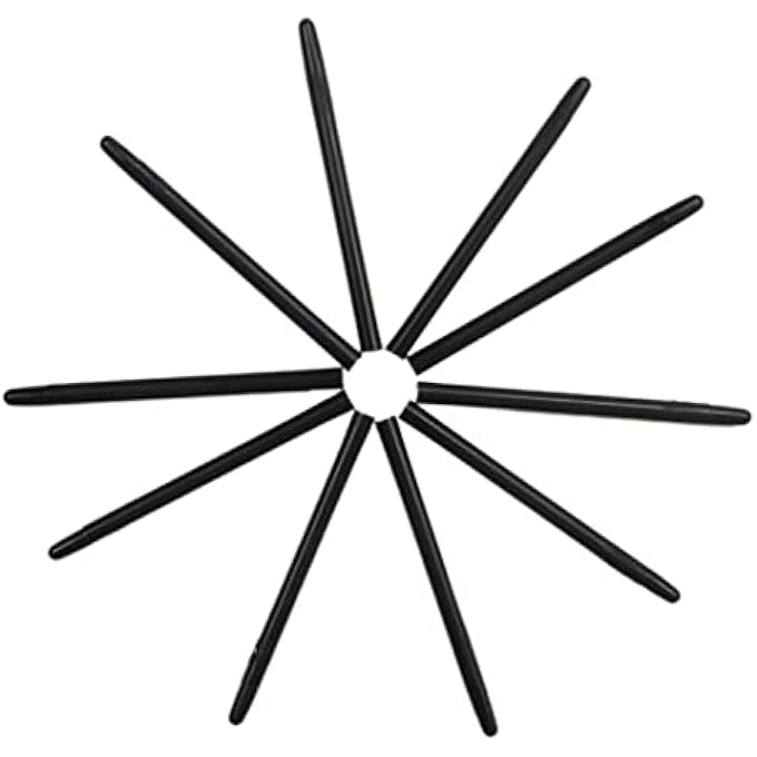 rayihni 10-PACK UNIVERSAL REPLACEMENT STANDARD PEN NIBS REPLACEMENT FOR INTUOS CTL-4100 / 4100WL ; CTL-6100 / 6100WL(BLACK)(BLACK) - Image 2