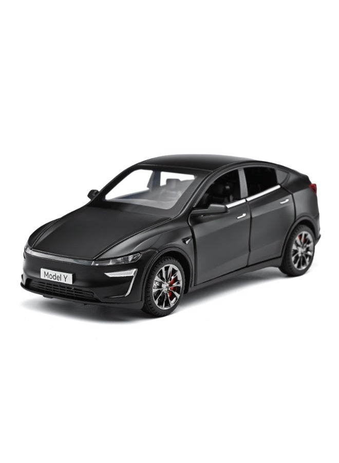 Tesla High-Detail Alloy Car Model with Realistic Lighting & Sound Effects, 1:32 Scale Die-Cast Vehicle, Collectible Display Model for Adults & Kids - Image 1