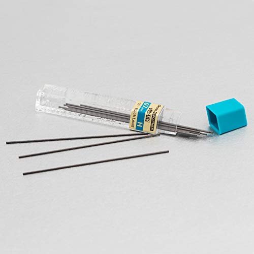Pentel قلم رصاص بانتيل سوبر هاي بوليمر، (0.7 مم) متوسط، H، 144 قطعة من الرصاص (50-H) - Image 5