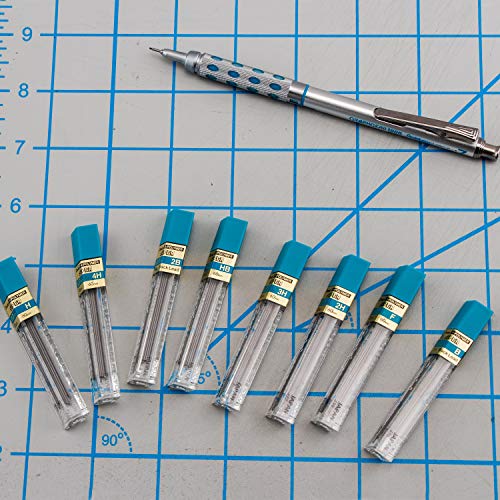 Pentel قلم رصاص بانتيل سوبر هاي بوليمر، (0.7 مم) متوسط، H، 144 قطعة من الرصاص (50-H) - Image 4