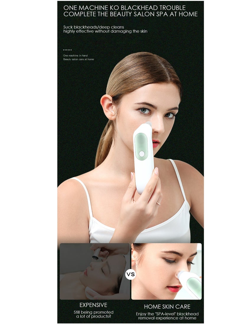 Blackhead Remover with Camera,Pore Vacuum with HD Camera for Skin Care,WiFi Facial Acne Extractor with 3 Adjustable Suction Power White