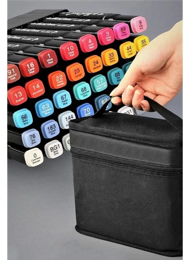Dual-Tip Alcohol Marker Set – 36 Colors - Image 4
