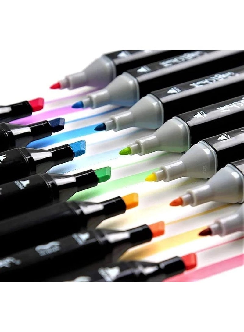 Dual-Tip Alcohol Marker Set – 36 Colors - Image 5