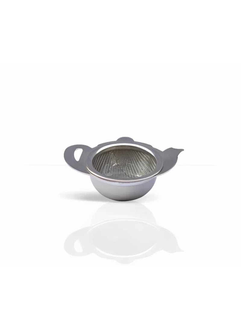 Urvi Stainless Steel Tea Infuser – Reusable Fine Mesh Loose Leaf Tea Strainer with Handle – Durable & Easy-to-Clean  - Image 1
