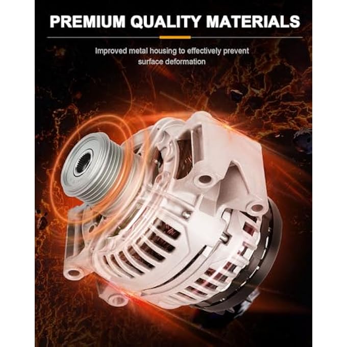 ROADFAR Alternator Compatible for for Mercedes-Benz for C230 2003-2005, Replace 11066 - Image 2
