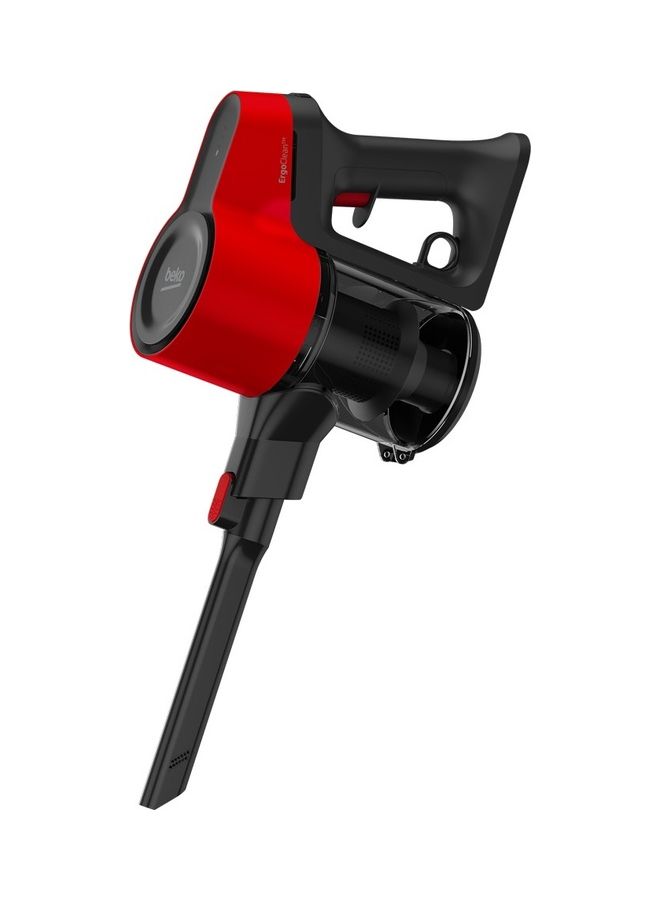 Beko ErgoClean Cordless Vacuum Cleaner | 110 Motor Power | 550ml Dust-Bin Capacity | 2 Suction Mode | Electrical Turbo Brush with LED Light 110 W VRT 50121 VR Black / Red - Image 3