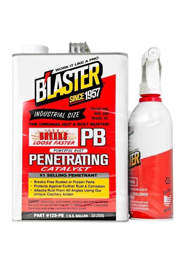 Blaster Penetrating Catalyst, 1 Gallon Can - Powerful Rust Penetrant - Image 1