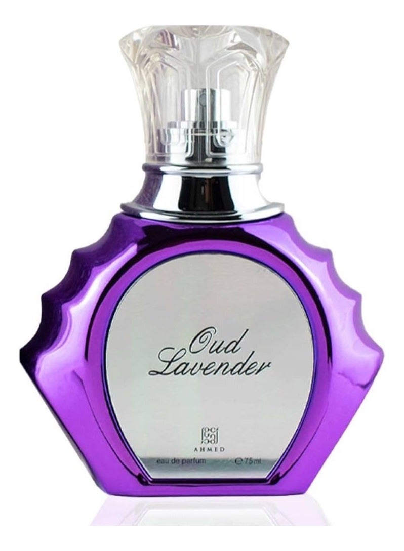 Ahmed Al Maghribi Oud Lavender Perfume 75ml - Image 2
