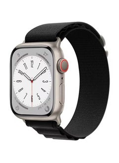 Replacement Apple Watch Ultra Alpine Loop Band Strap Compatible with 49MM/45MM/44MM/42MM for All Series Black