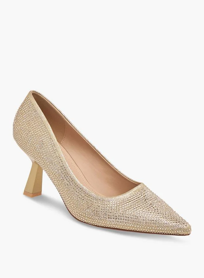 فلورا بيلا من شو إكسبرس Women Flared Heel Pumps