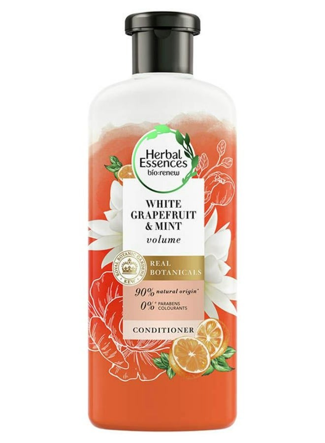 هربل إيسنسز بلسم للشعر بالجريب فروت الأبيض والنعناع 400 مل