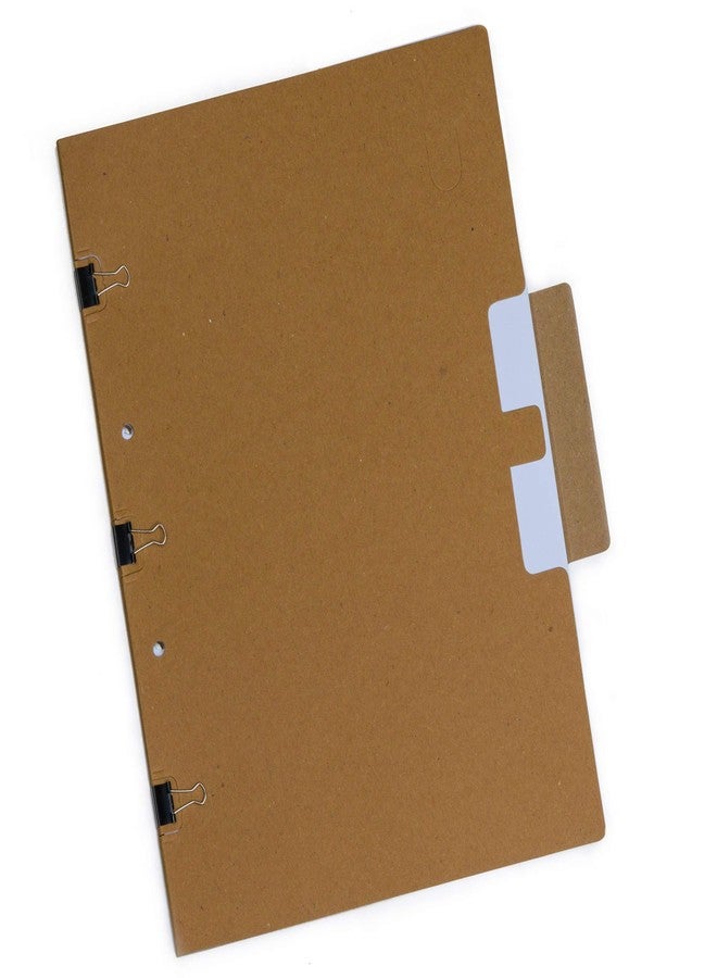 MANIFOLD File Folder with Spine + Binder Clips | Pack of 12 | A4 Size (270 GSM) | Holds Up to 30 Sheets| Durable | Eco-Friendly | Multi-Purpose | Locking Sleeve for Office, School, and Home - Image 4