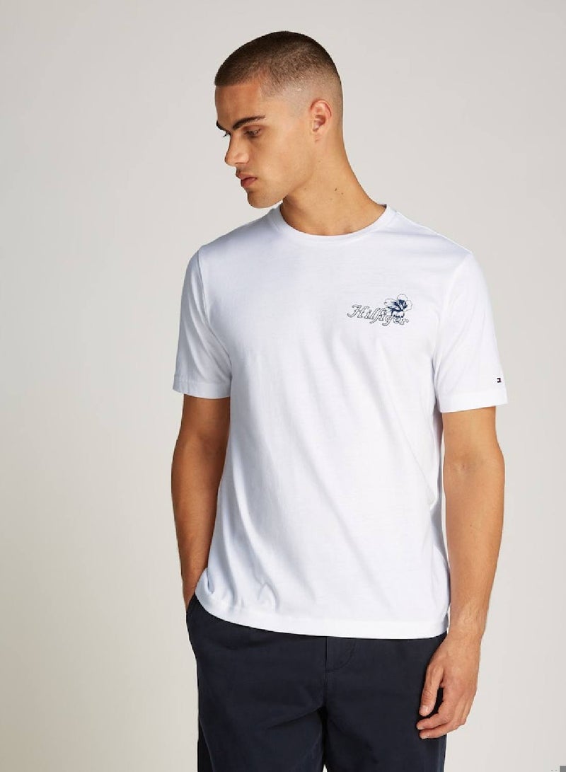 TOMMY HILFIGER Summer Print T-shirt - Image 1