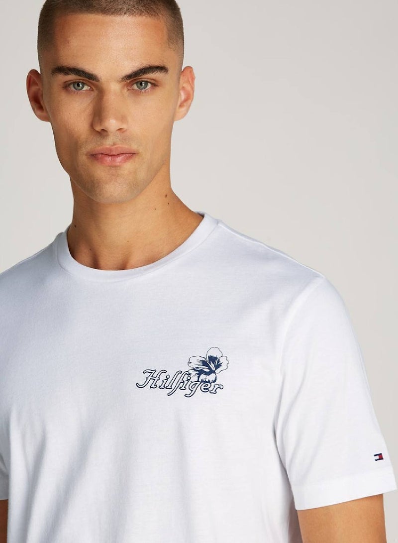 TOMMY HILFIGER Summer Print T-shirt - Image 2