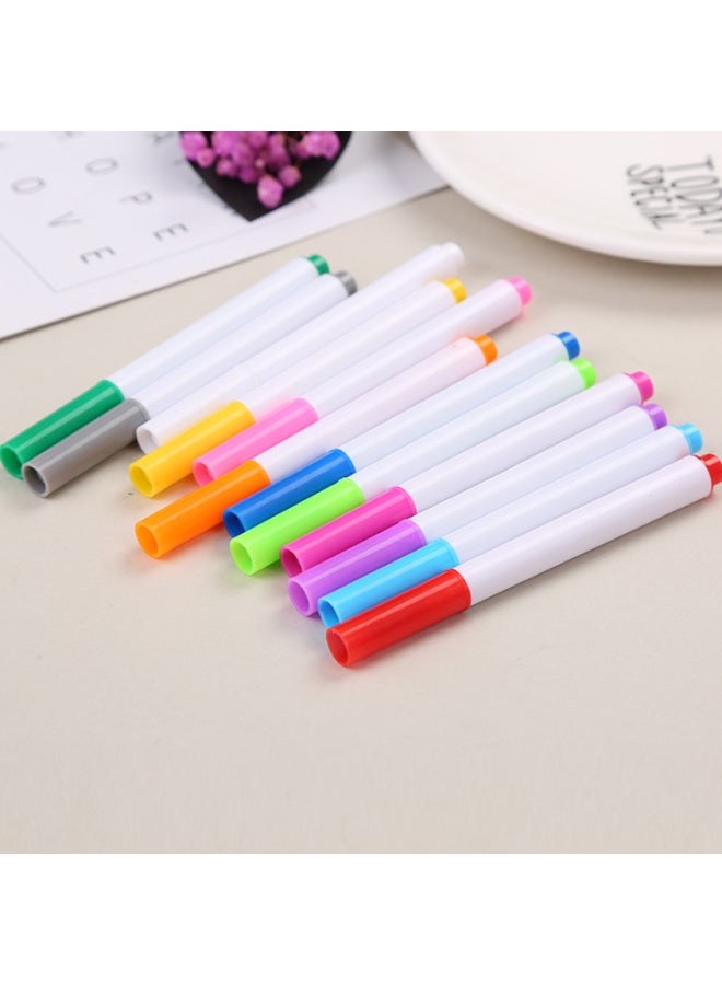 New Water-soluble Dust-free Blackboard Erasable Light Board Pen Color Painting Pen Environmental Protection 12 Color Liquid Chalk - Image 4